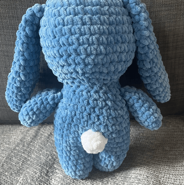 Gros lapin bleu 
