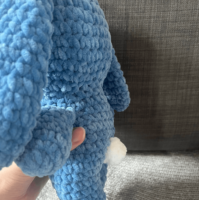 Gros lapin bleu 